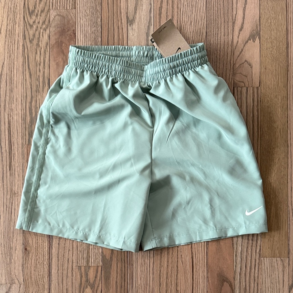 Nike Boys seafoam/mint Green Athletic Shorts